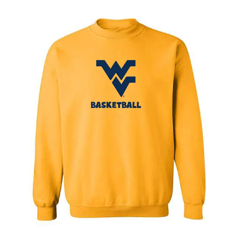 West Virginia - NCAA Women's Basketball : Celia Riviere - Fashion Shersey Crewneck Sweatshirt Hoodie with Lace Feminine Delicate West Virginia - NCAA Women's Basketball : Celia Riviere - Fashion Shersey Crewneck Sweatshirt Hoodie with Lace Feminine Delicate
