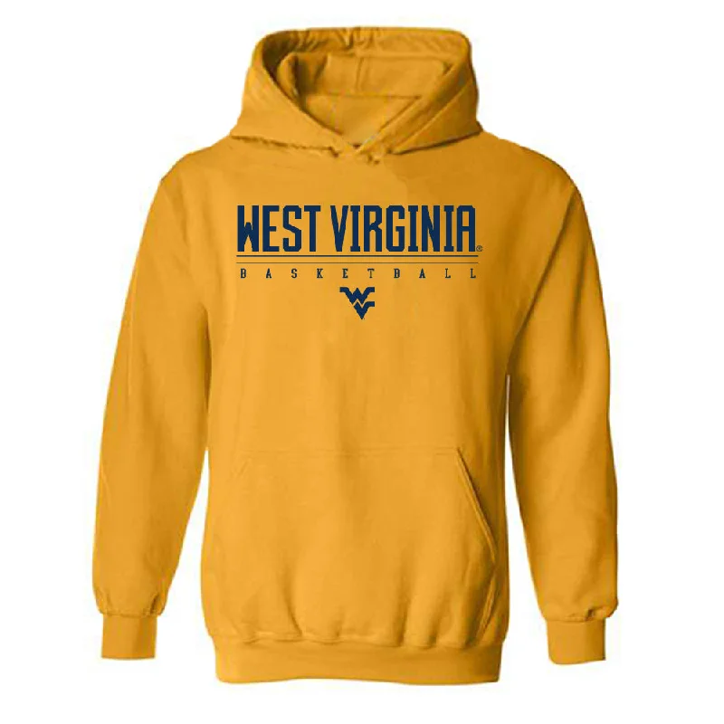 West Virginia - NCAA Women's Basketball : Jordan Thomas - Classic Shersey Hooded Sweatshirt Hoodie with Slim Fit Tailored Modern West Virginia - NCAA Women's Basketball : Jordan Thomas - Classic Shersey Hooded Sweatshirt Hoodie with Slim Fit Tailored Modern
