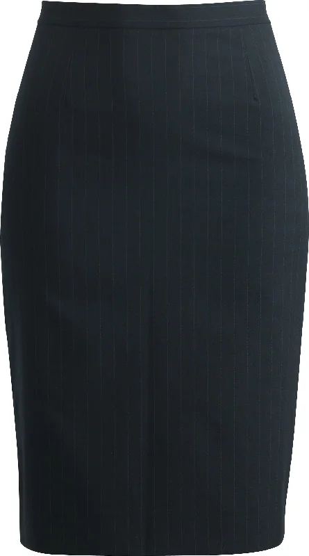 Navy Pinstripe
