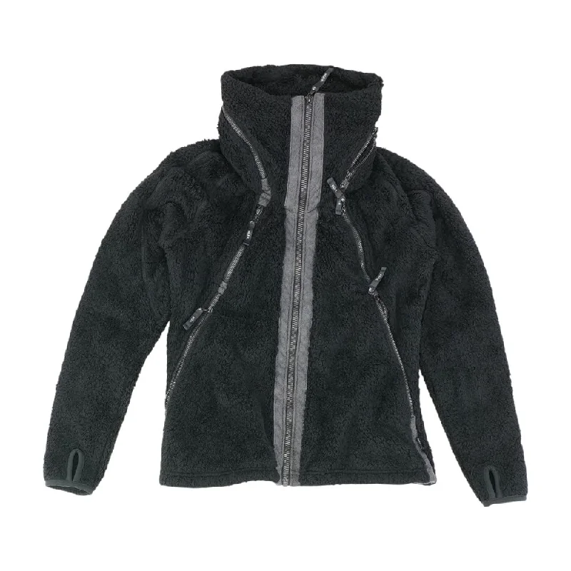 Black Solid Jacket Mesh Jacket Canvas Jacket Denim Jacket