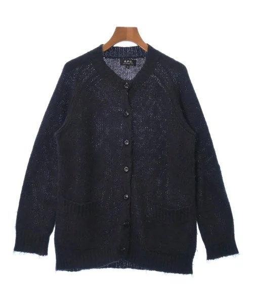 A.P.C. Cardigans Notch Collar Peter Pan Collar Cowl Neck