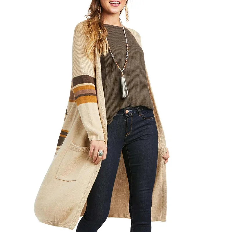 Ariat Women's Rooftop Open Front Cardigan Nylon Fabric Polyester Fabric Spandex Fabric Ariat Women's Rooftop Open Front Cardigan Nylon Fabric Polyester Fabric Spandex Fabric