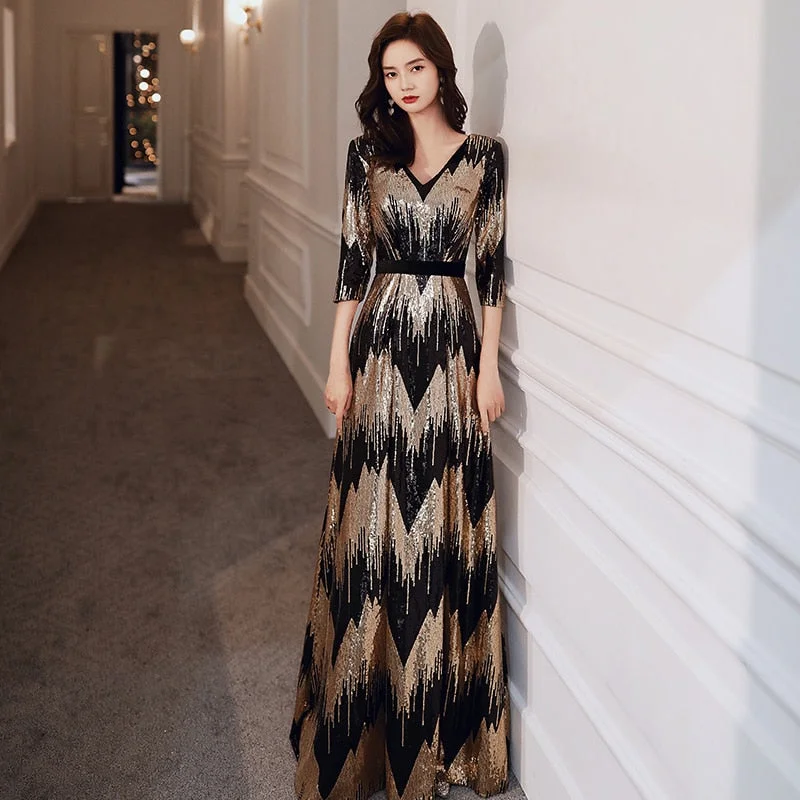 Evening wear Dresses: Long Evening Dress Elegant Zipper Women Party Dresses Tunics Plaid country Evening wear Dresses: Long Evening Dress Elegant Zipper Women Party Dresses Tunics Plaid country