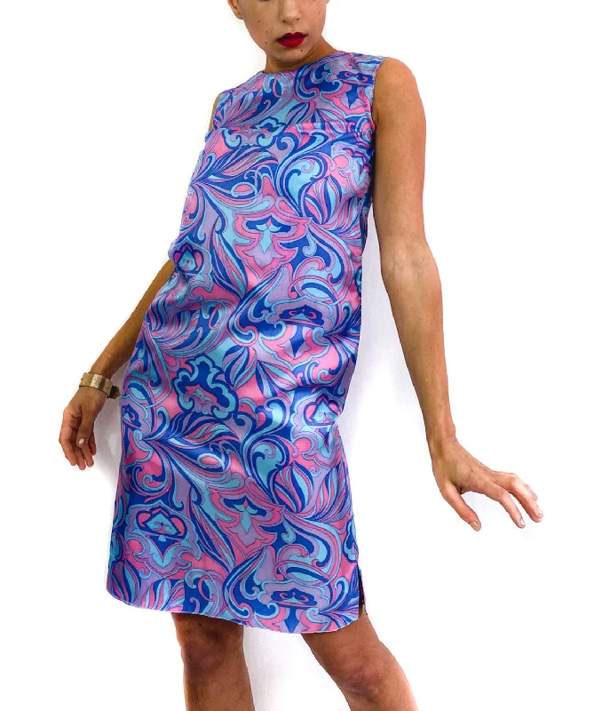 70s vintage party dress Tunics Fleece cozy
