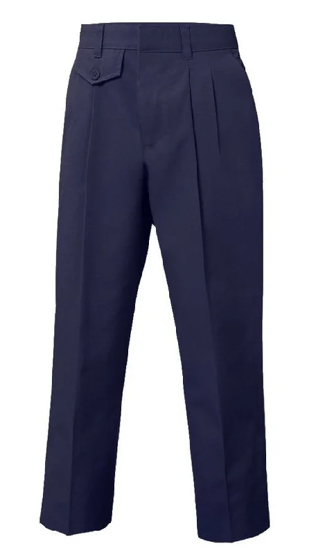 Girls Navy Dress Pants : Slim Sizes 3S - 16S Classic Chino Pants