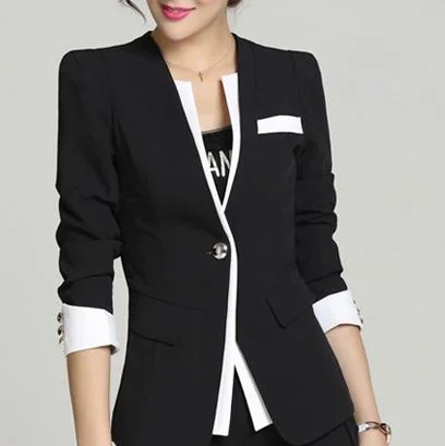 spring autumn blazer jacket for woman vintage design long-sleeve blazer suit female 4XL Belted Jacket Elasticated Jacket Padded Jacket spring autumn blazer jacket for woman vintage design long-sleeve blazer suit female 4XL Belted Jacket Elasticated Jacket Padded Jacket